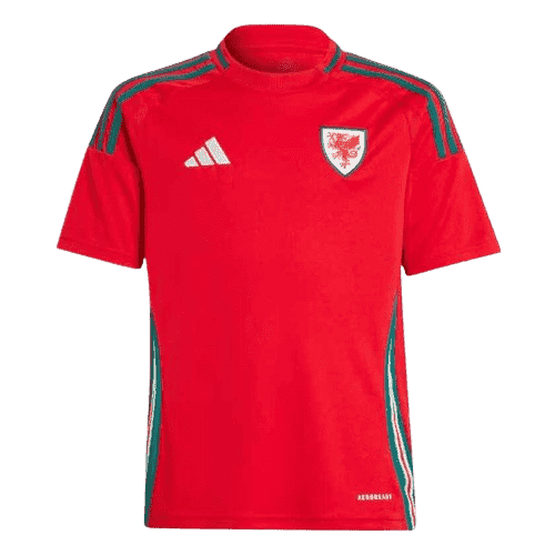 Adidas Wales 2024 Youth Home Shirt