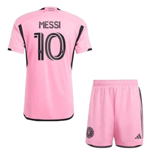 Adidas Inter Miami #10 Lionel Messi 2024/25 Infant Home Shirt & Shorts Set