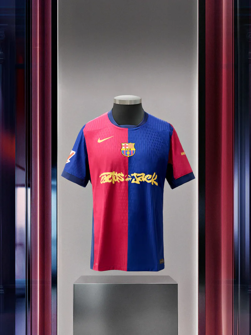 Limited Edition FC Barcelona x Travis Scott 24/25 Men’s Home Jersey